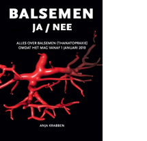 plaatje: Boek over balsemen (thanatopraxie) door Anja Krabben op komst